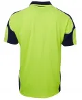 HI VIS S/S ARM PANEL POLO_7