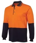HI VIS L/S COTTON POLO_2