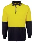 HI VIS L/S COTTON POLO_5
