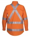 HI VIS (D+N) L/S 150G CROSS BACK TAPE SHIRT_3