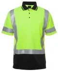 HI VIS S/S D+N H PATTERN TRAD POLO_1