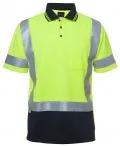 HI VIS S/S D+N H PATTERN TRAD POLO_8