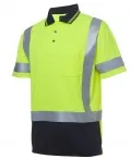 HI VIS S/S D+N H PATTERN TRAD POLO_9