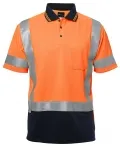 HI VIS S/S D+N H PATTERN TRAD POLO_12