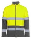 HI VIS |D+N| WATER RESISTANT SOFTSHELL JACKET_1