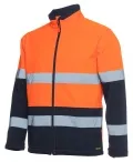 HI VIS |D+N| WATER RESISTANT SOFTSHELL JACKET_7