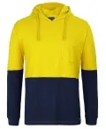 HI VIS L/S COTTON TEE WITH HOOD_7