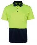 HI VIS JACQUARD NON CUFF POLO_12