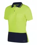 HI VIS LADIES S/S JACQUARD POLO_5