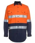 HI VIS (D+N) L/S 190G SHIRT_11