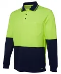 HI VIS L/S COTTON BACK POLO_2