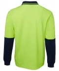 HI VIS L/S COTTON BACK POLO_3