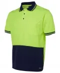 HI VIS S/S COTTON BACK POLO_9