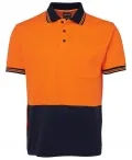 HI VIS S/S COTTON BACK POLO_12