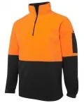 HI VIS 1/2 ZIP POLAR FLEECE_6