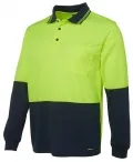 HI VIS L/S TRAD POLO_10