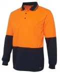 HI VIS L/S TRAD POLO_24
