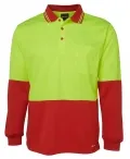 HI VIS L/S TRAD POLO_32