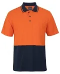 HI VIS S/S COTTON PIQUE TRAD POLO_1