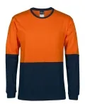 HI VIS L/S CREW NECK COTTON T-SHIRT_1