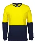 HI VIS L/S CREW NECK COTTON T-SHIRT_5