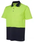 HI VIS NON CUFF S/S COTTON BACK_2