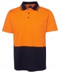 HI VIS NON CUFF S/S COTTON BACK_5