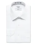 Cotton/Polyester Dobby Herringbone Classic Fit Shirt_2