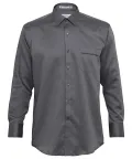 Cotton/Polyester Dobby Herringbone Classic Fit Shirt_8
