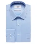 Cotton/Polyester Dobby Herringbone Classic Fit Shirt_10