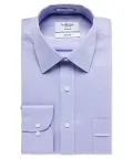 Cotton/Polyester Dobby Herringbone Classic Fit Shirt_11