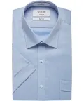 Cotton/Polyester Nail Head Short Sleeve Classic Fit Shirt_2