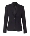 Stretch Wool Blend Plain Weave Suit Separate Jacket_3