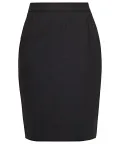 Stretch Wool Blend Plain Weave Suit Separate Skirt_2