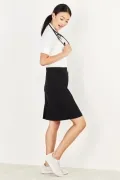 Womens Comfort Waist Cargo Skirt_1