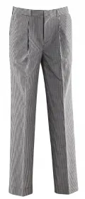 Mens Chefs Check Single Pleat Trouser_1