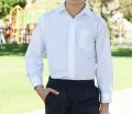 Girls Long Sleeve School Shirt_1