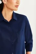 Womens Easy Stretch 3/4 Sleeve Shirt_10