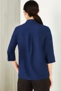 Womens Easy Stretch 3/4 Sleeve Shirt_11