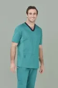 Riley V-Neck Mens Scrub Top_10