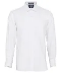 PHASE OUT STYLE - MENS EUROPEAN TAILORED FIT SHIRT COTTON POLYESTER HERRINGBONE STRIPE EASY CARE_6