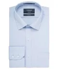 Cotton Polyester Mini Herringbone European Fit Shirt_4