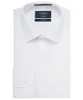 Cotton Polyester Mini Herringbone European Fit Shirt_5