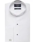 Formal/Dinner Wing Collar Marcella Front European Fit Shirt_2