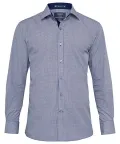 Cotton Polyester Yarn Dyed Check European Fit Shirt_3