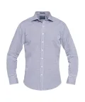 MENS EUROPEAN TAILORED FIT SHIRT COTTON POLYESTER YARN DYED CHECK EASY CARE_1