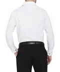 MENS EUROPEAN TAILORED FIT SHIRT 100% PREMIUM OXFORD COTTON_3