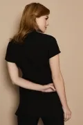 Asymmetrical Tunic With Piping_8