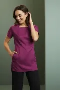 Essentials Shaped Neck Pocket Tunic_6