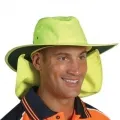 Hivis Hat With Flap_1